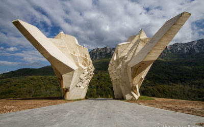 The Battle of Sutjeska Memorial Monument Complex in the Valley of Heroes