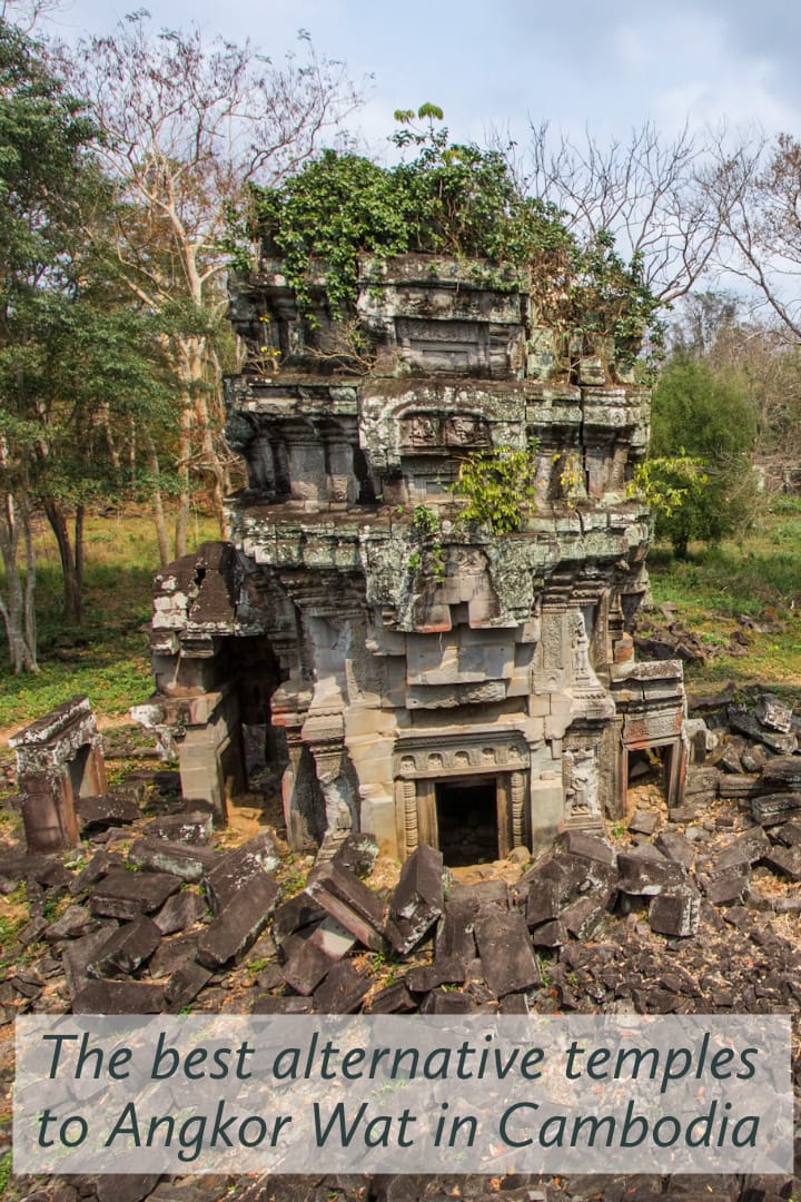 The best alternative temples to Angkor Wat in #Cambodia #Angkor #travel #SEAsia #southeastasia #temples #angkorian #UNESCO #culture