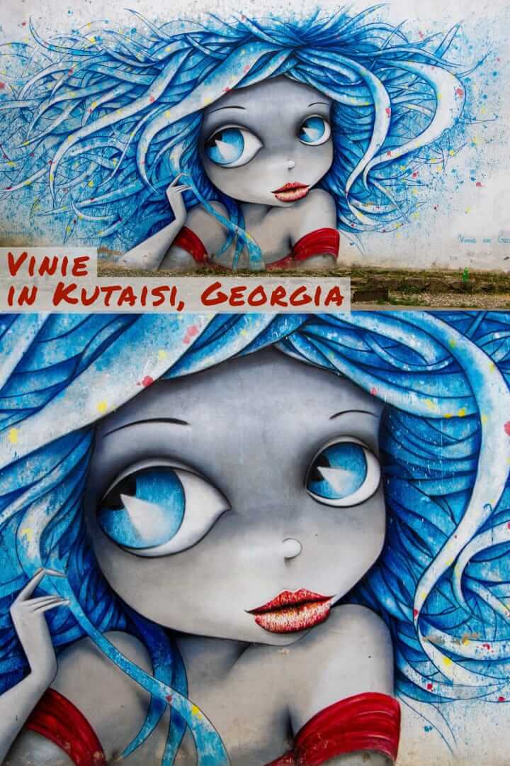 Vinie Street Art in Kutaisi, Georgia