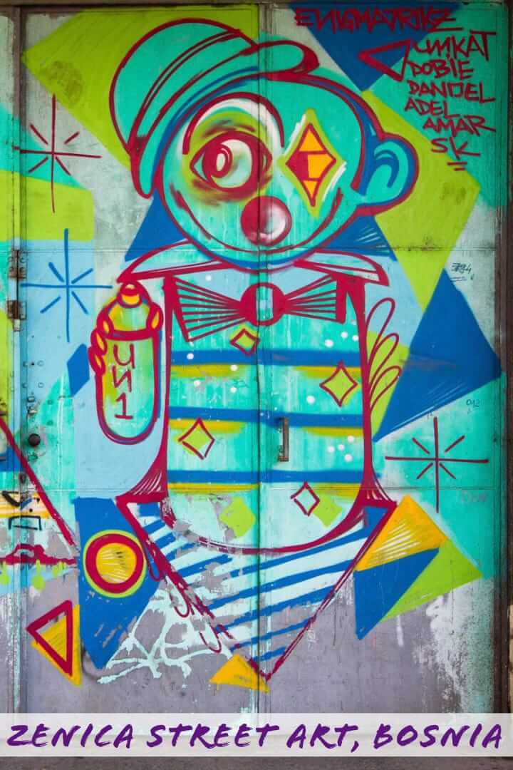 #Zenica Street Art #Bosnia & Herzegovina #streetart #travel #balkans