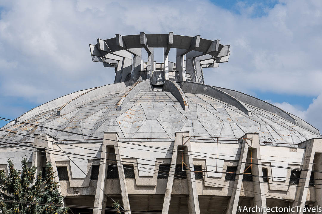 Chisinau State Circus in Chisinau, Moldova | Modernist | Soviet architecture | former USSR