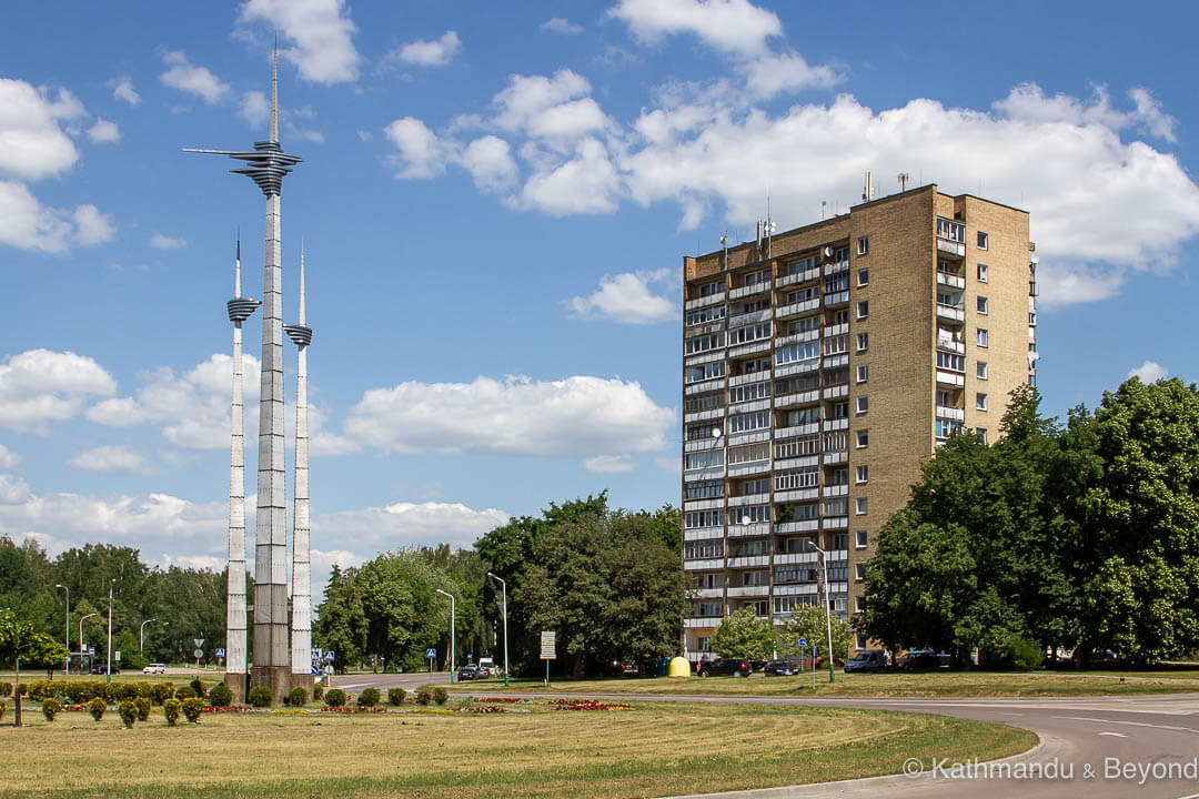 Monument “The Anthem for Work” in Elektrėnai, Lithuania | Modernist | Soviet monument | former USSR