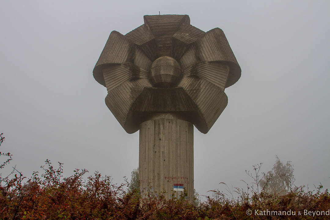Freedom Hill Monument in Gligino Brdo, Bosnia & Herzegovina | Spomenik | Socialist monument | former Yugoslavia