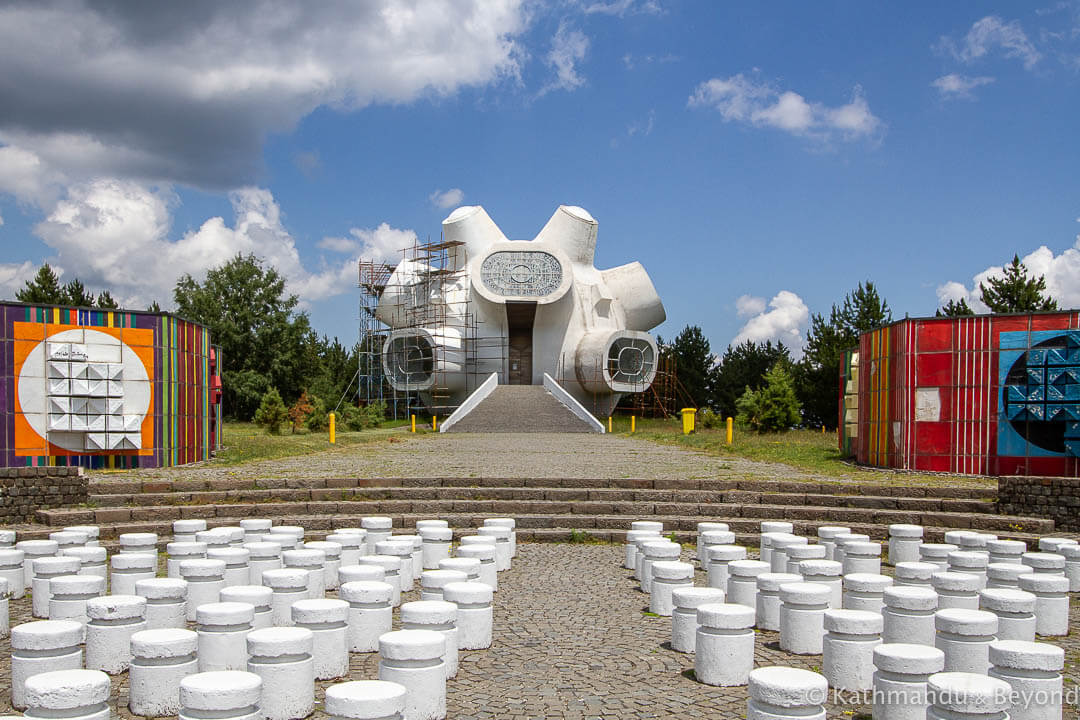 Ilinden Memorial (Makedonium) in Kruševo, North Macedonia | Spomenik | Socialist memorial | former Yugoslavia