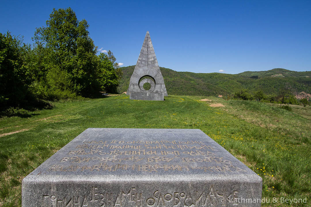 Mausoleum to the Fallen Insurgents against Fascism (The Sniper) Popina Monument Park Stulac Serbia-5