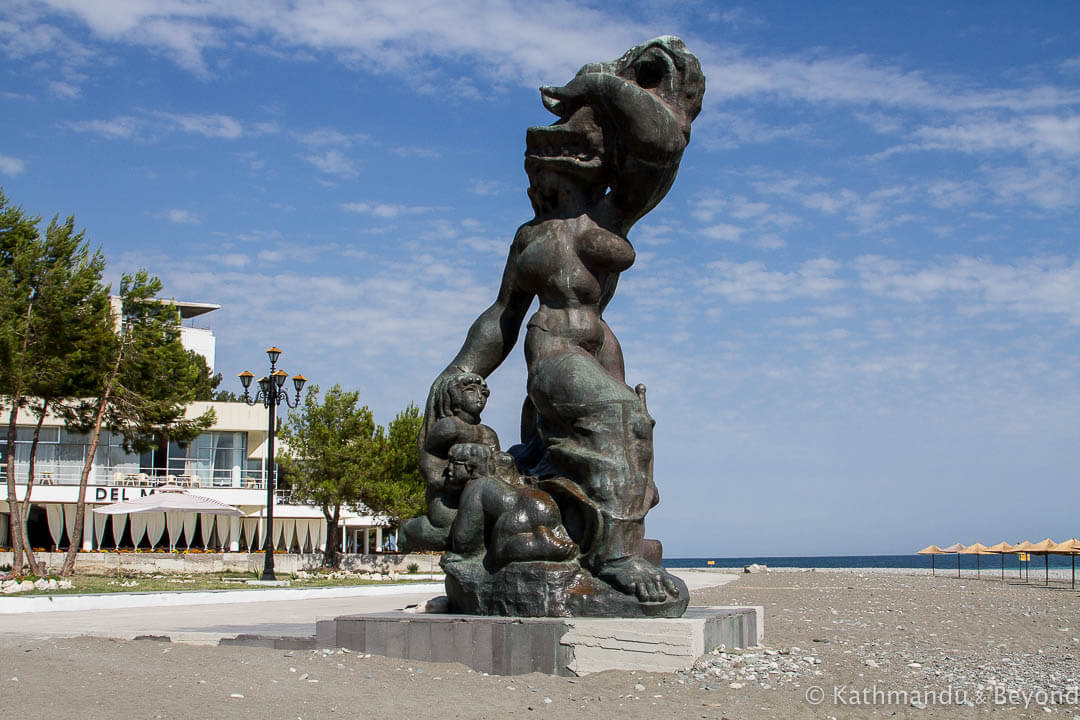 Medeya Sculpture (Daughter of Monarch Kolkhida) Pitsunda Abkhazia-3