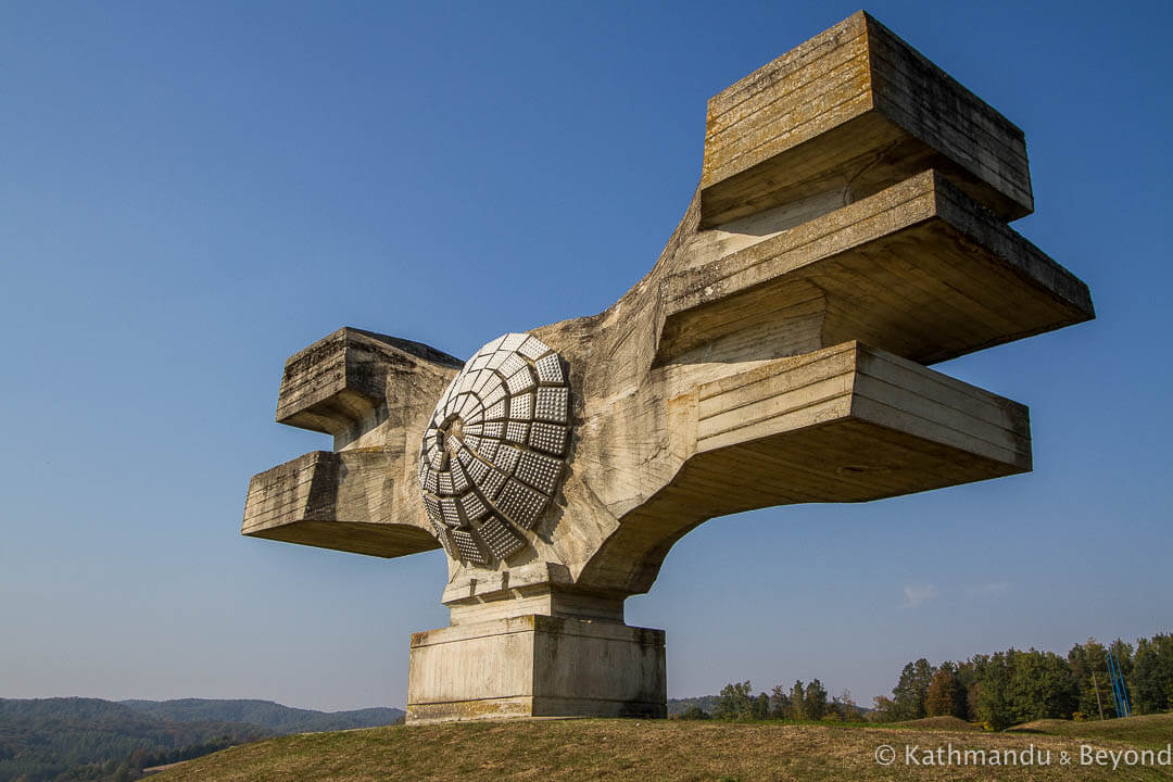 Monument to the Revolution of the People of Moslavina Podgaric Croatia-7