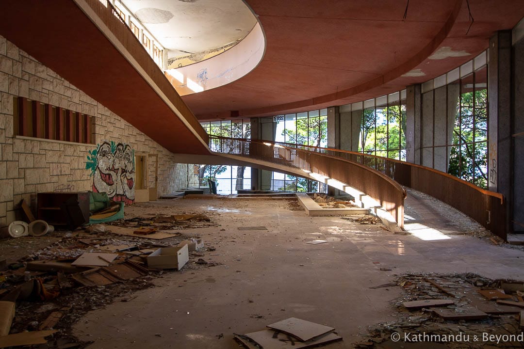 Abandoned Children’s Resort Krvavica (Children's Maritime Military Health Resort of Insured Persons) Croatia