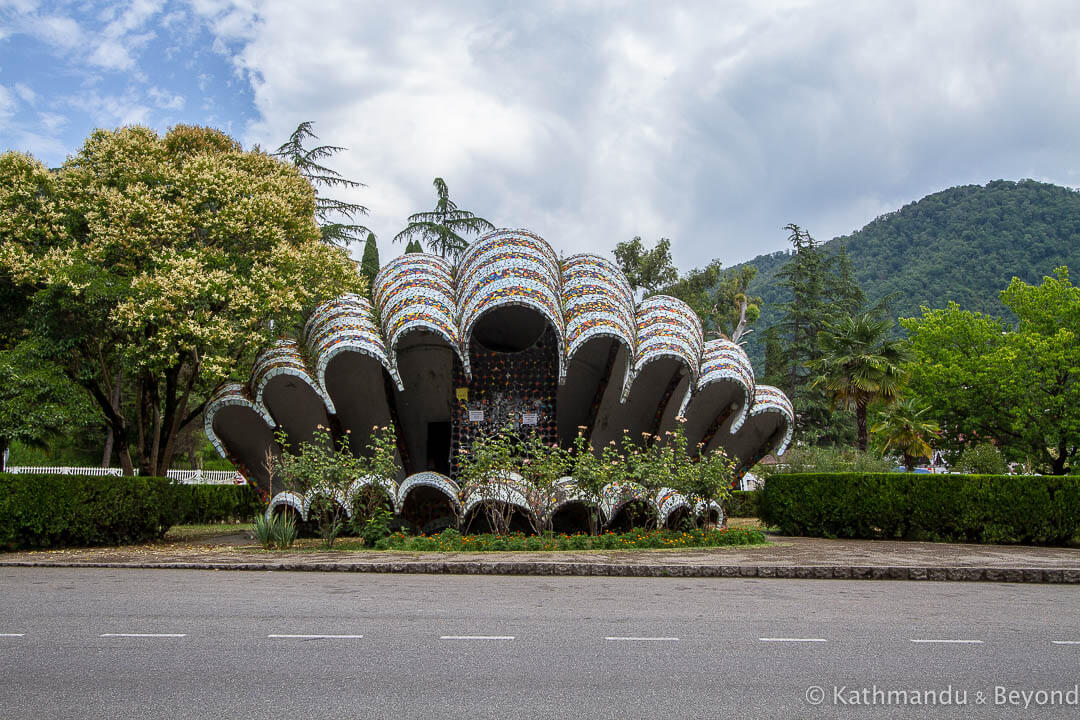 Bus Stop ‘Shell’ Novy Afon (New Athos) Abkhazia-13