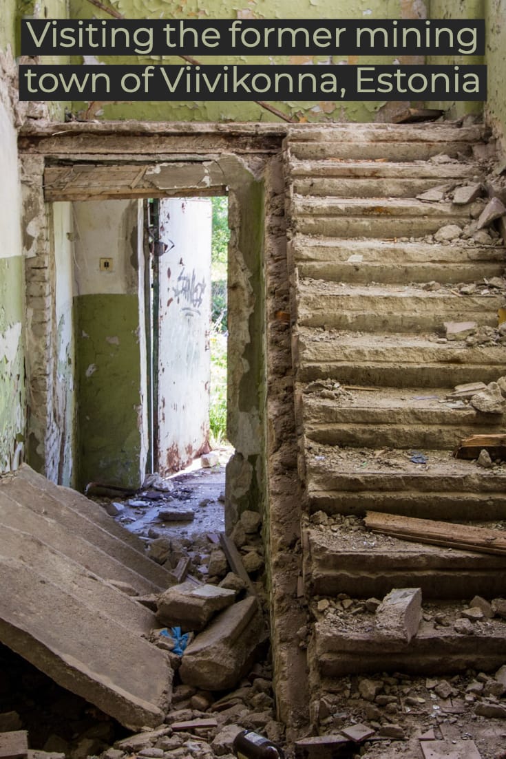 Off-the-beaten-track Estonia_ Visiting the former mining town of Viivikonna #abandonedplaces #ghosttowns #formerussr #urbex #estonia #balticstates #baltics #europe #urbandecay