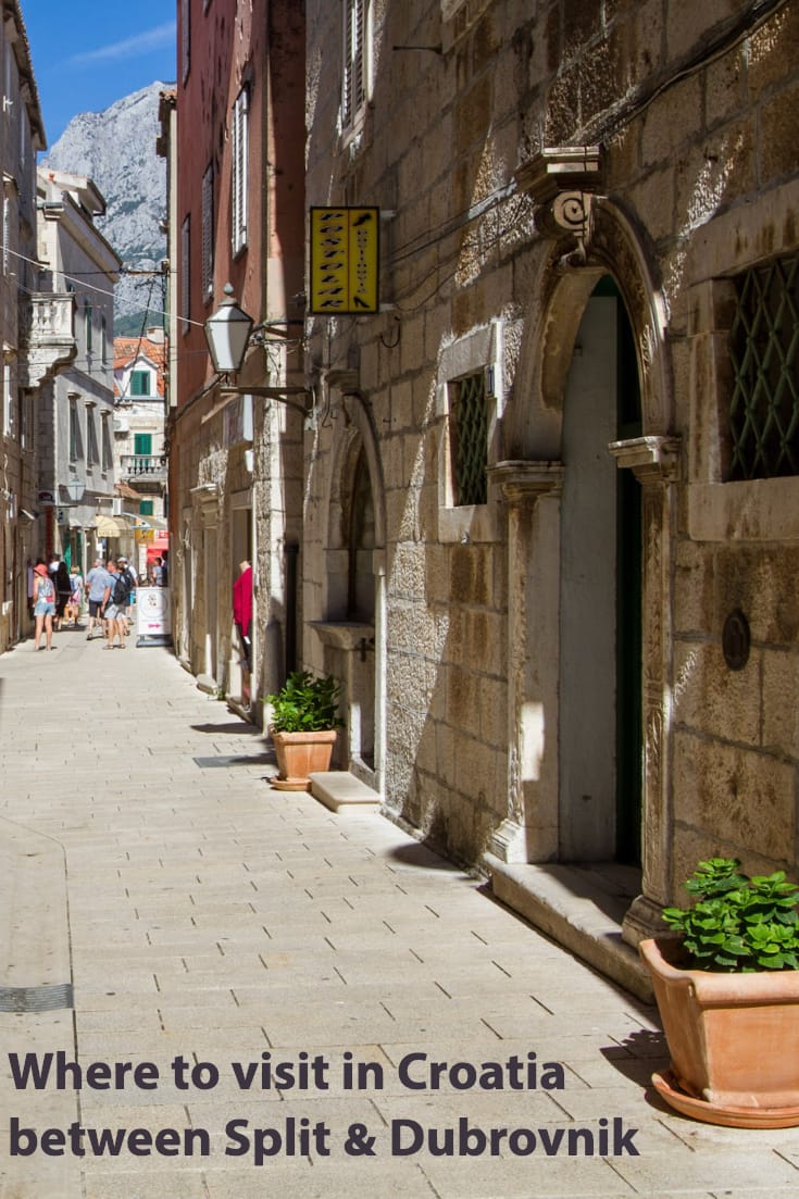 Our suggestions of where to visit on the Dubrovnik to Split drive in #Croatia #travel #Balkans #carhire