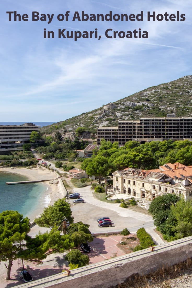 Visiting the Bay of Abandoned Hotels in Kupari #Croatia #travel #abandonedplaces #urbex #europe