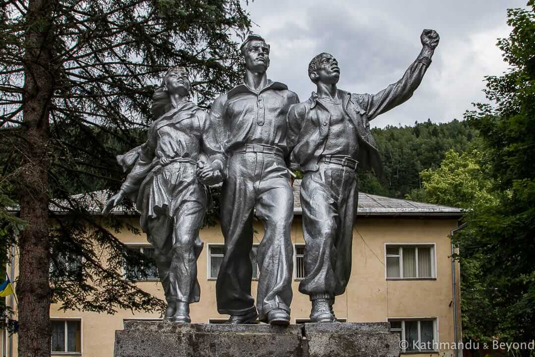 Monument “For Peace and Friendship – Against Nuclear Weapons” Yaremche Ukraine-2-2