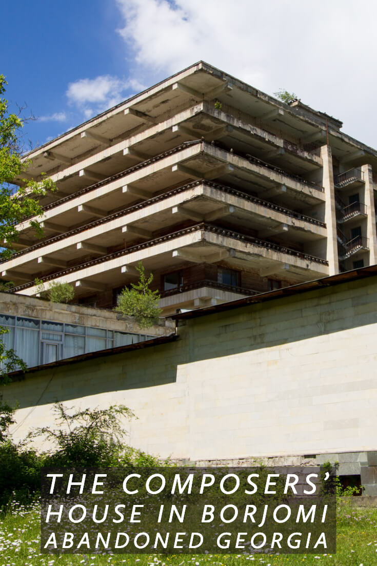 Abandoned Georgia - the Composers' House in Borjomi #caucasus #travel #abandonedplaces #formerussr #sovietera #abandonedresorts