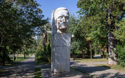 Monument to Efrem Eshba