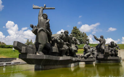 ‘Forced crossing of the Dnieper’, Museum of The History of Ukraine in World War II Memorial Complex