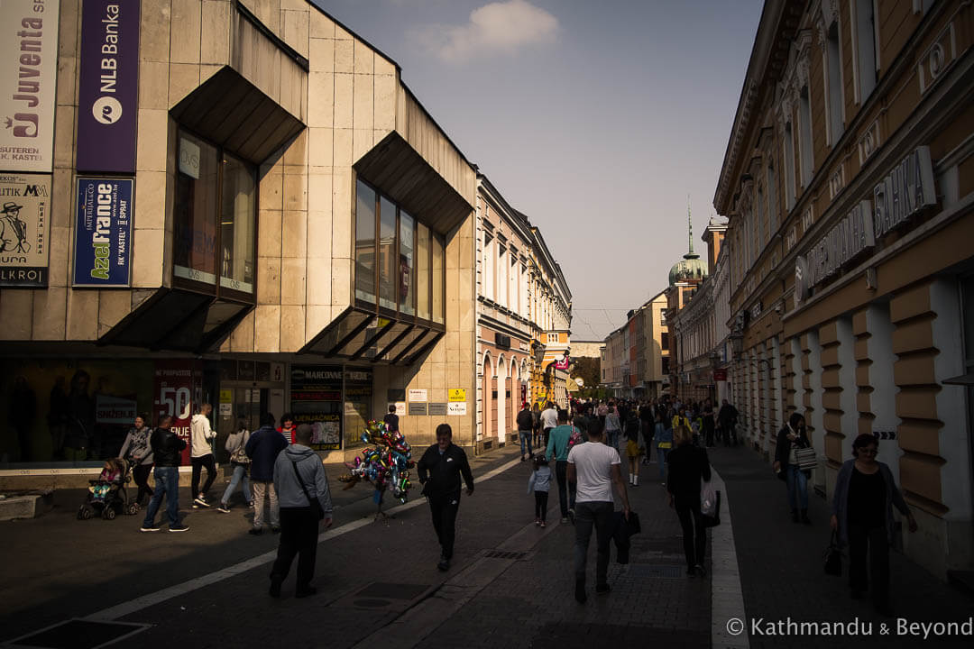 Promenade (Gospodska Street) Banja Luka Bosnia and Herzegovina