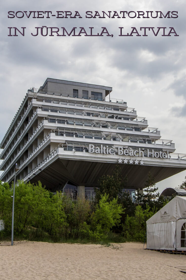 Soviet-era sanatoriums in Jūrmala, Latvia #Baltics #architecture #sovietera #europe #balticbeachhotel