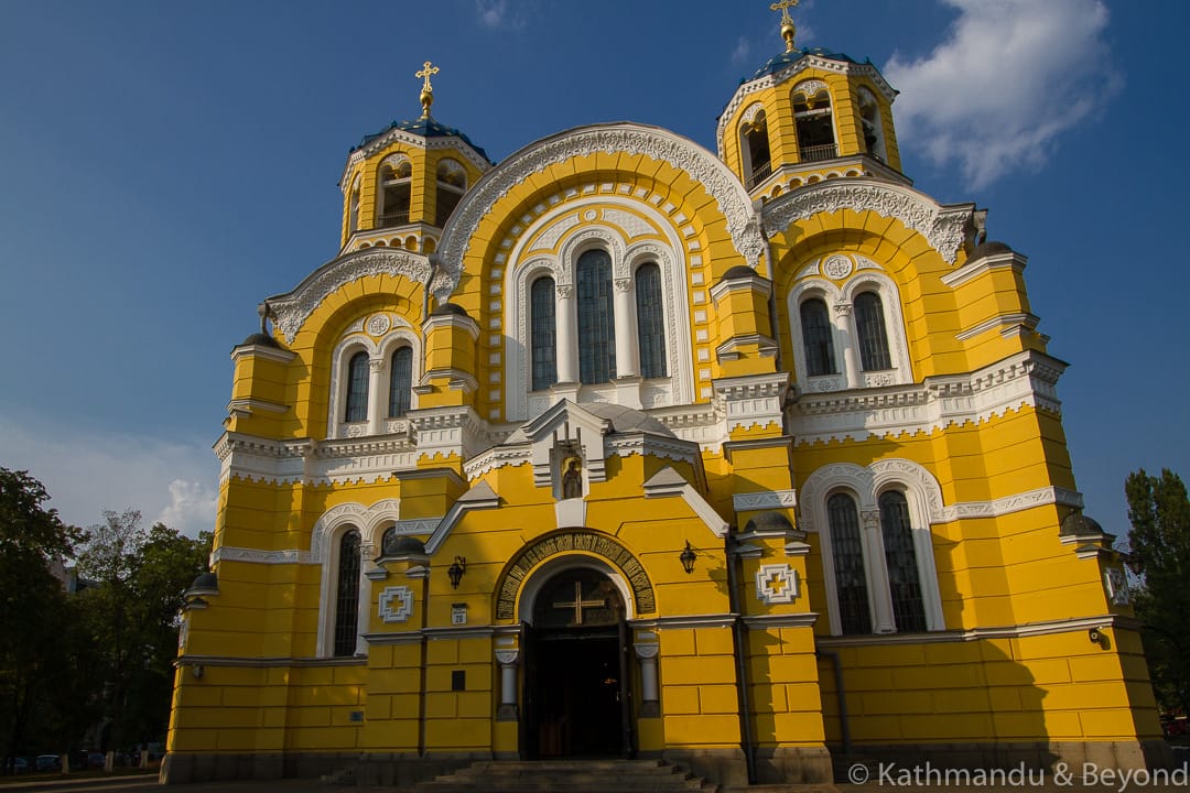 St. Volodymyr's Cathedral Kiev Ukraine - Places to visit in Kiev