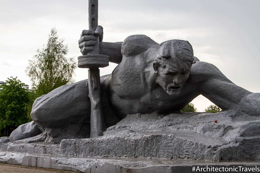 Thirst Sculpture Brest Fortress Brest Belarus-30