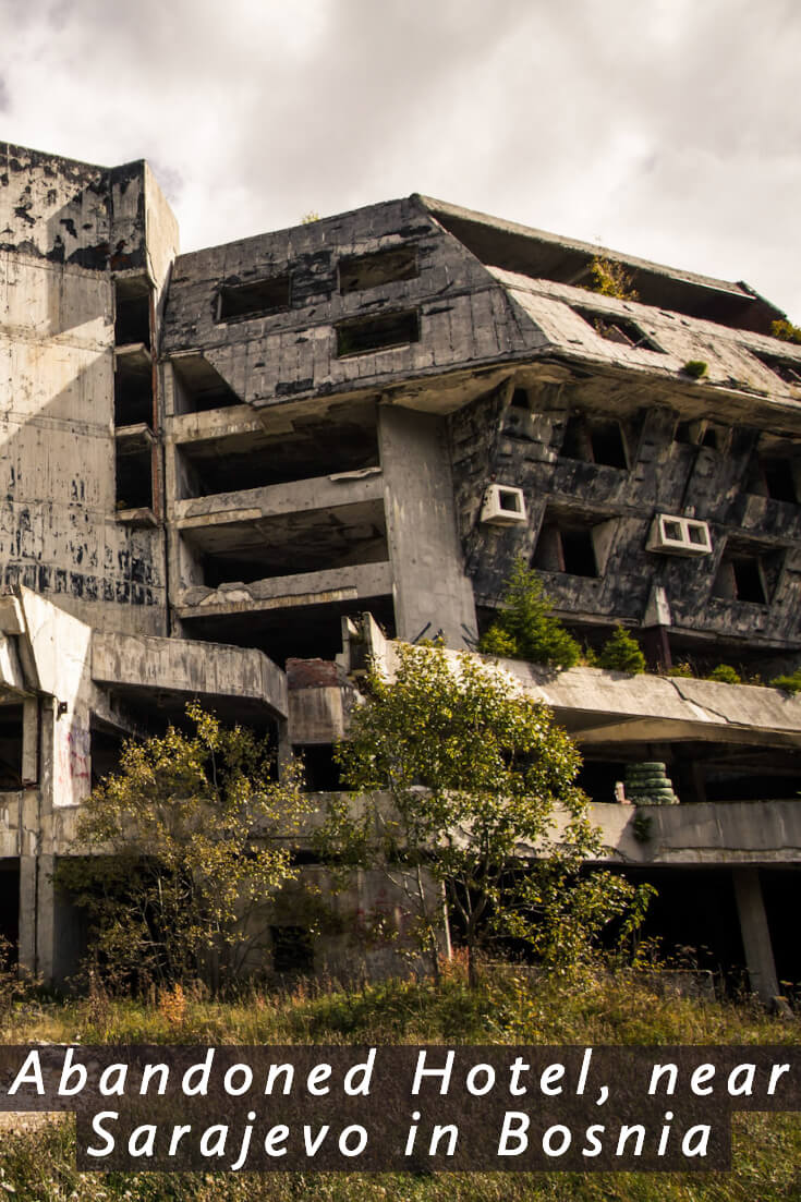 The Abandoned Igman Hotel in Bosnia & Herzegovina #travel #abandonedhotel #abandonedplaces #SarajevoOlympics #lostplaces #balkans