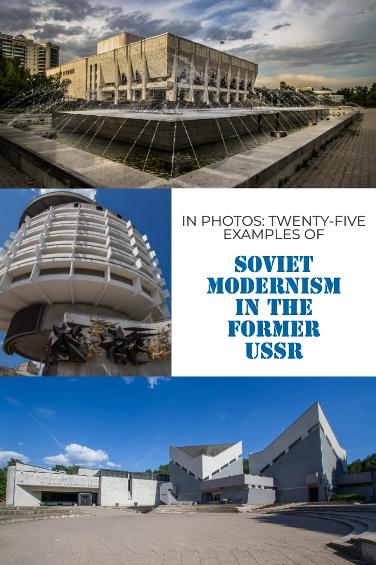 In photos - twenty-five examples of Soviet modernism in the former USSR #architecture #travel #soviet #photoessay