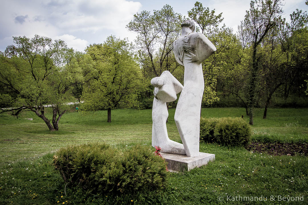 Monument of Pain and Defiance Sumarice Memorial Park Kragujevac Serbia-1