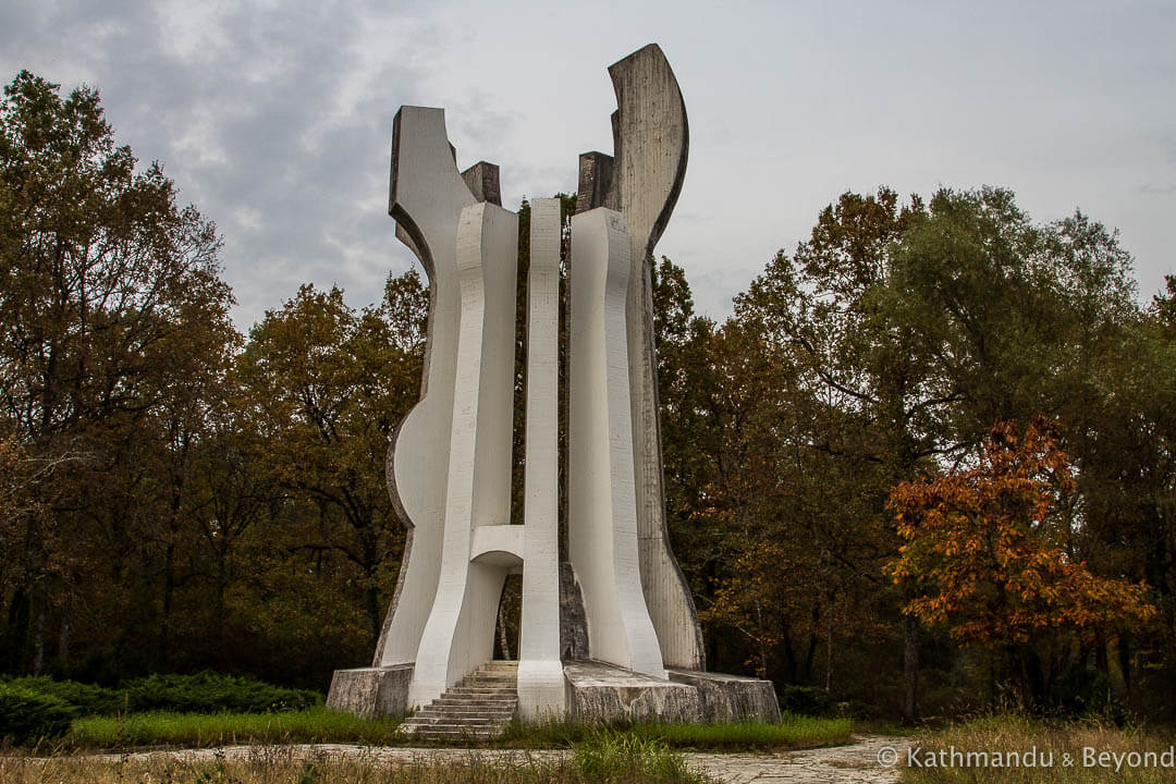 Monument to the Detachment in Brezovica Forest (Brezovica Spomen-Park) Sisak Croatia-3