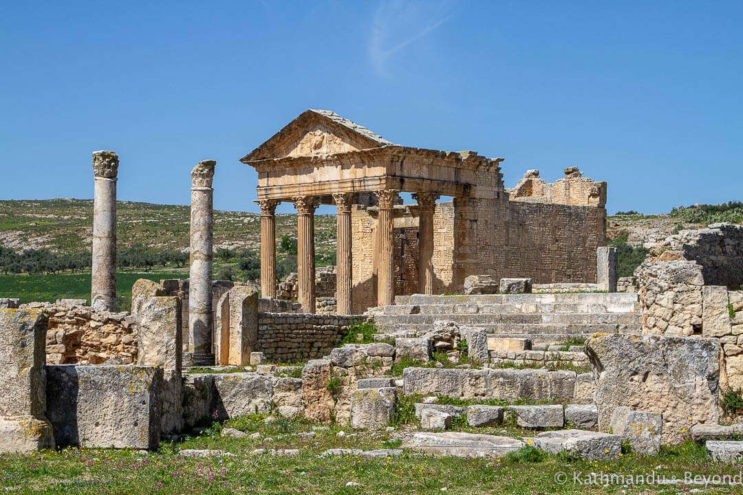 The Capitol Dougga Tunisia-7