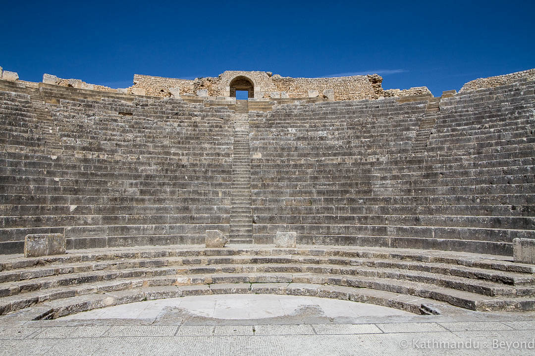 Theatre Dougga Tunisia-10