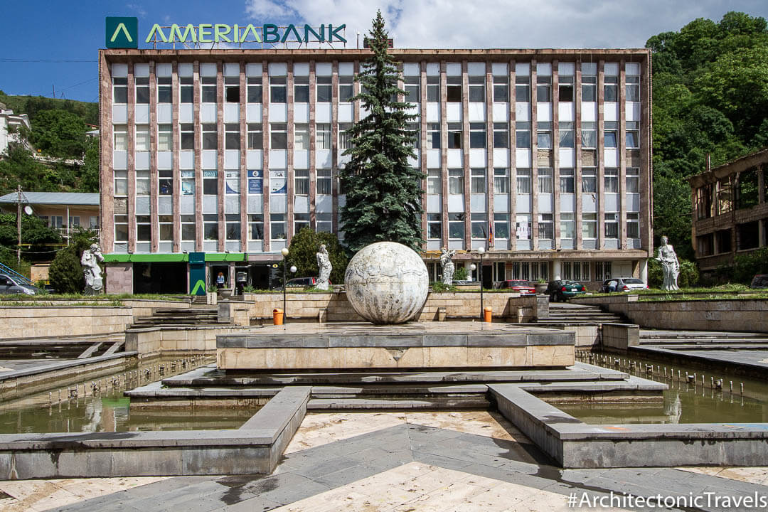 Ameriabank CJSC (former QaghSovet building) Dilijan Armenia-20