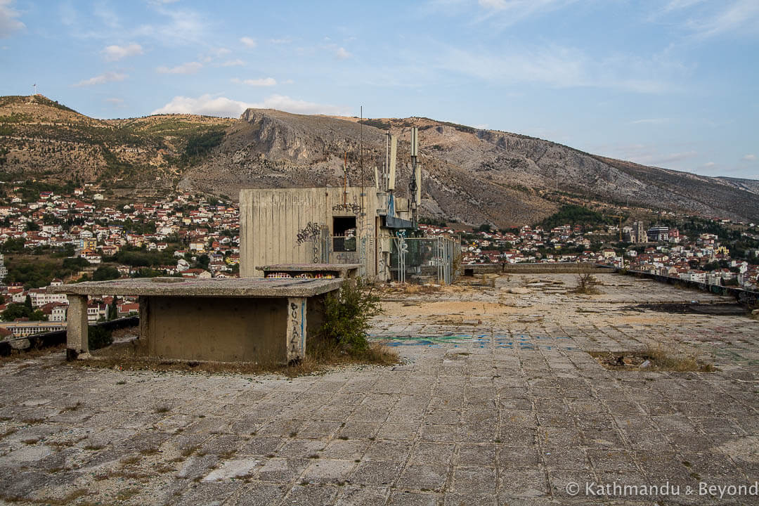 Former Ljubljanska Bank (Sniper Tower) Mostar Bosnia and Herzegovina-23