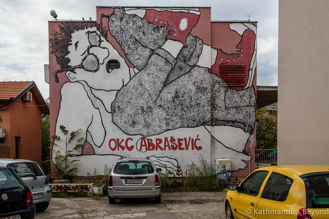 Street Art in Mostar Bosnia and Herzegovina