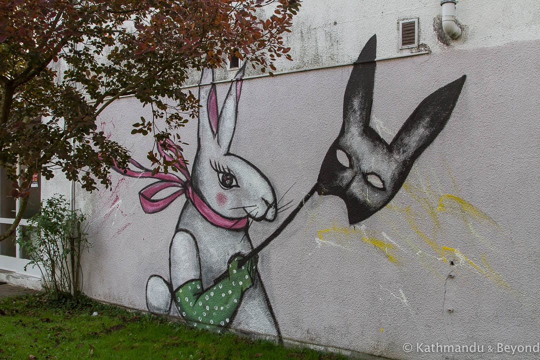 Street art in Sisak, Croatia