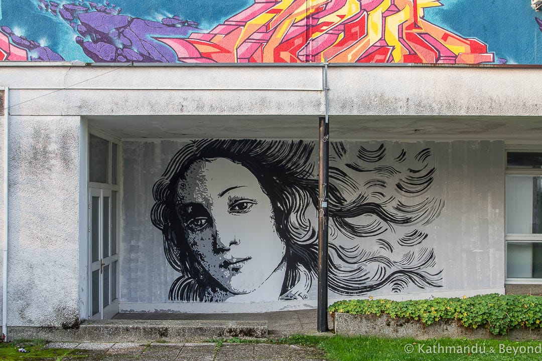 Street art in Sisak, Croatia