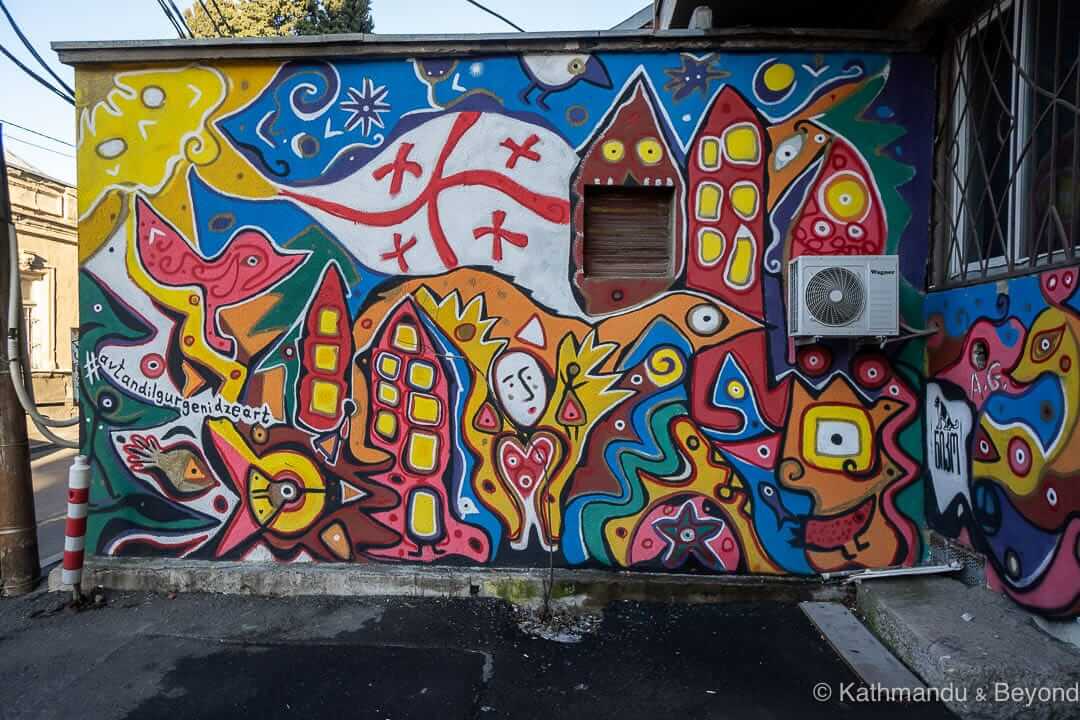 Street Art (Avtandil Gurgenidze) Tbilisi Georgia