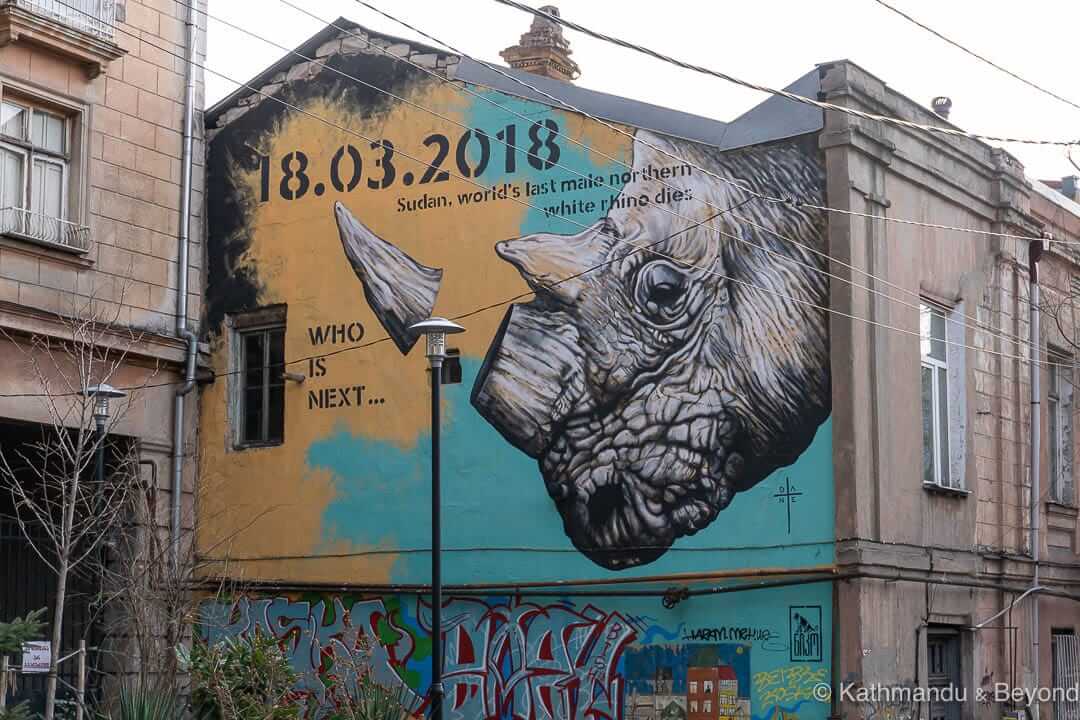 Street Art (Dante) Tbilisi Georgia