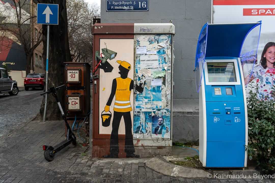 Street Art (Gosha) Tbilisi Georgia-2