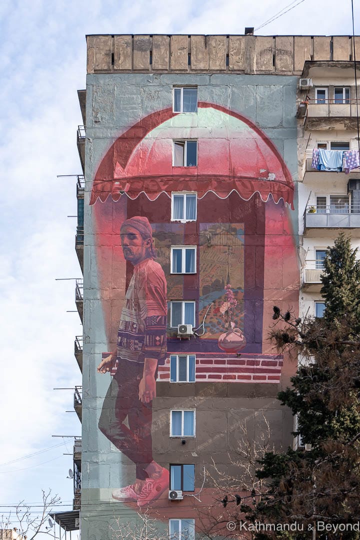 Street Art (Noah Kauertz & Aphe) Tbilisi Georgia-3