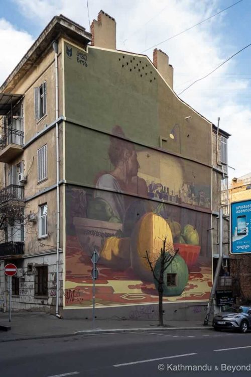 Street Art (Noah Kauertz & Aphe) Tbilisi Georgia-5
