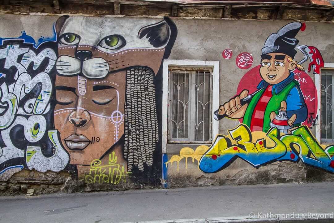 Street Art at Fabrika, Tbilisi, Georgia