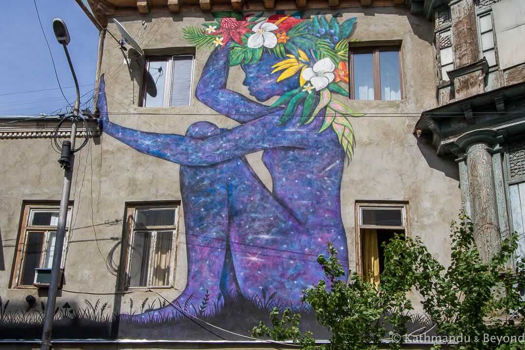 Street Art at Fabrika Tbilisi Georgia-2