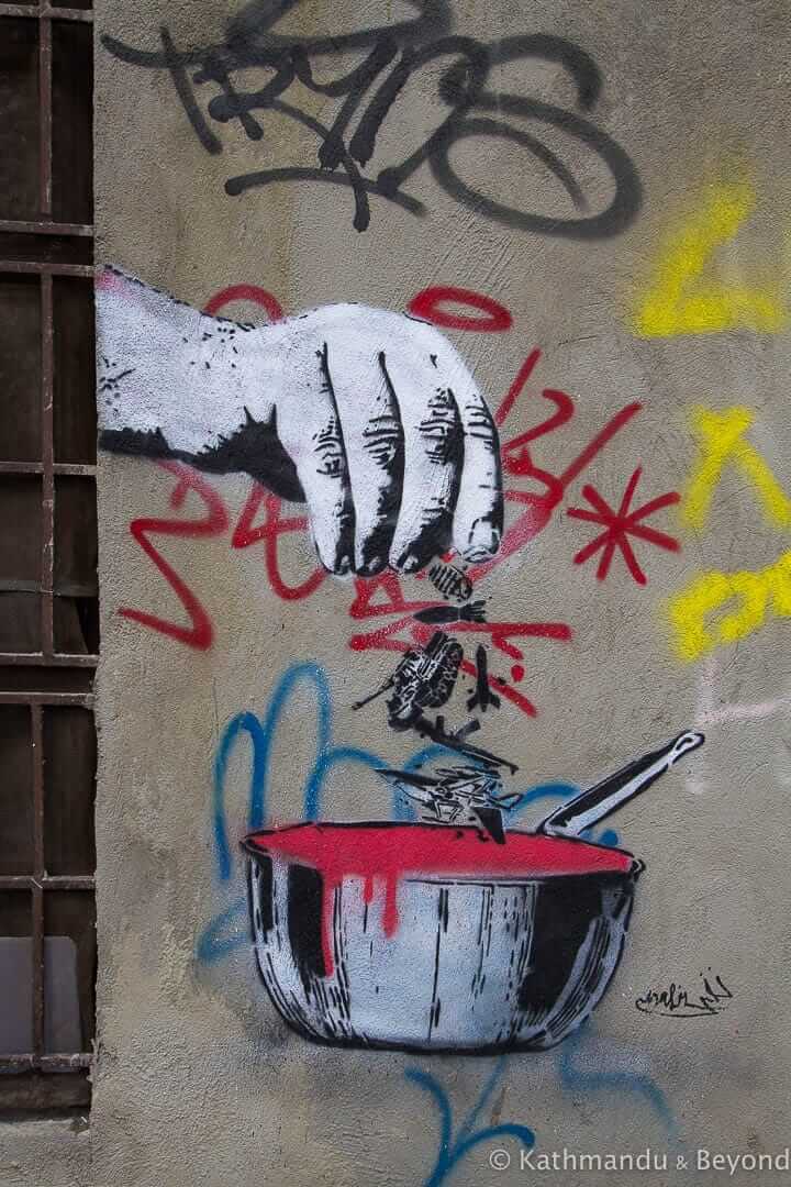 Street Art at Fabrika, Tbilisi, Georgia