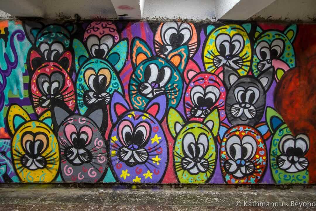 Street Art near Vake Park, Tbilisi, Georgia