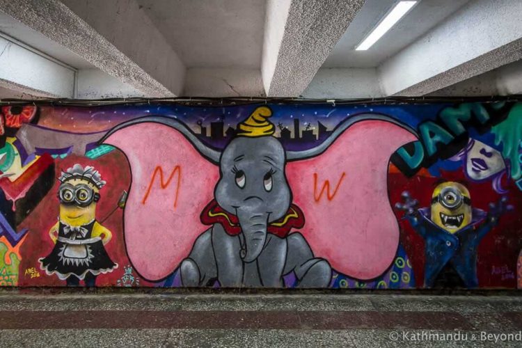 Street Art near Vake Park, Tbilisi, Georgia