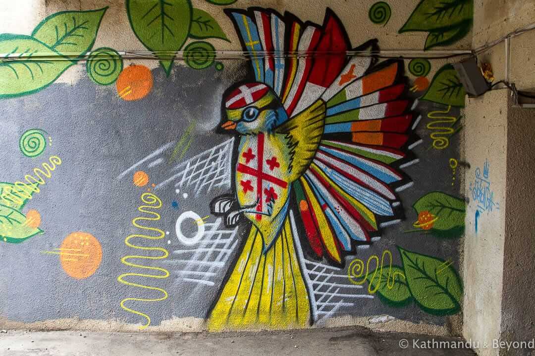 Street Art in Tbilisi, Georgia