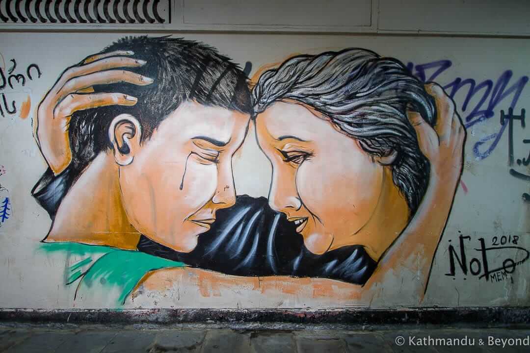 Street Art in Tbilisi, Georgia