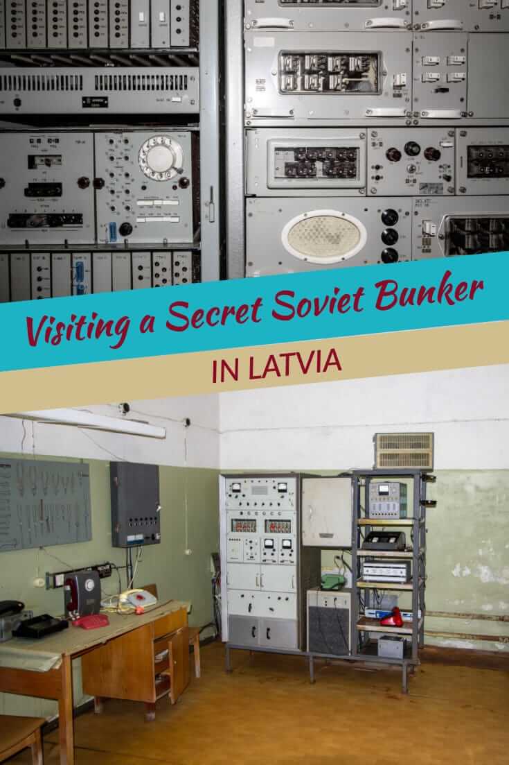 Visiting a former secret Soviet bunker in Līgatne, Latvia #Baltics #BalticsStates #Europe #formerUSSR #Soviet