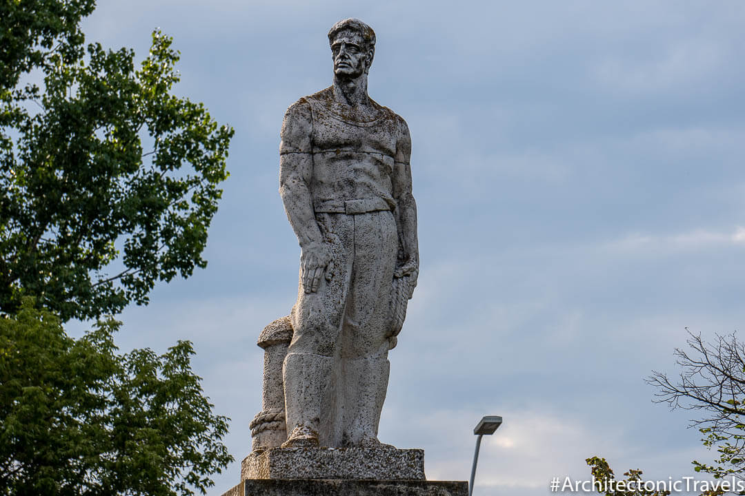 Monument to the Mariner (Marinar) Braila Romania