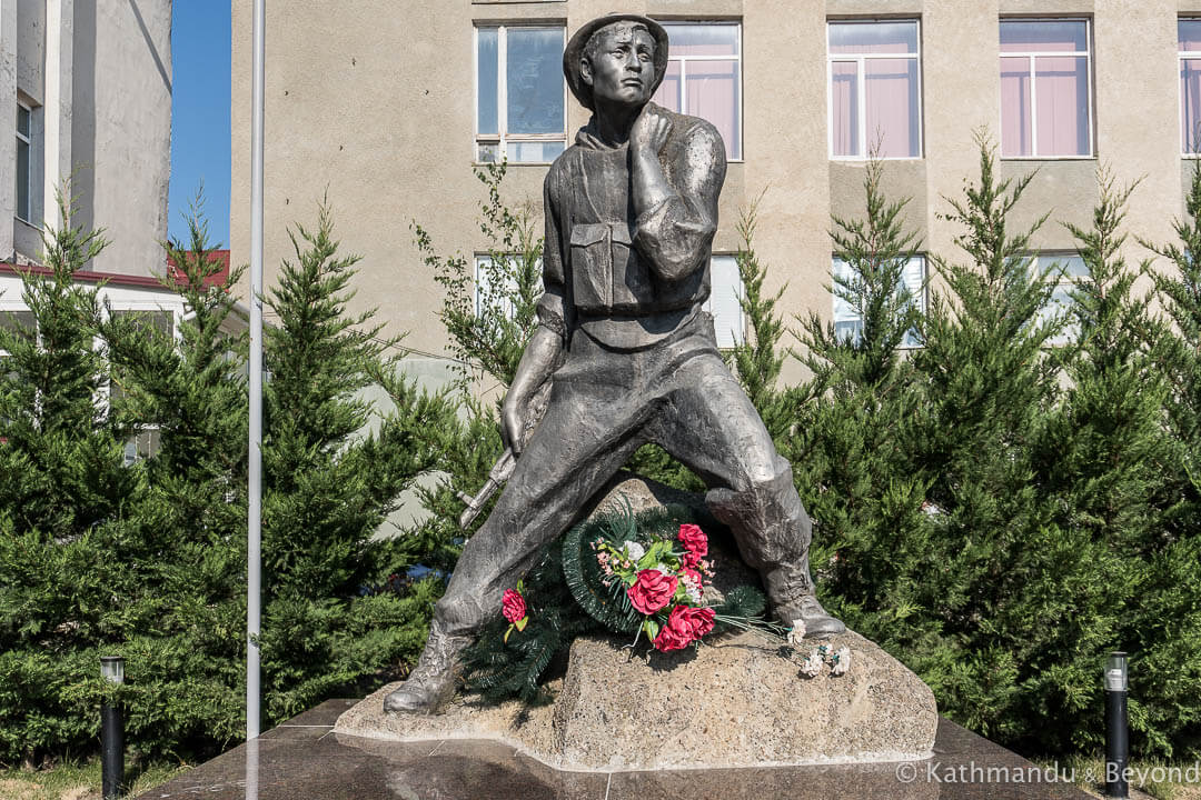 Monument to the Soldiers who fell in Afghanistan Comrat Moldova